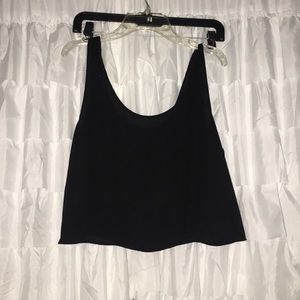 Black Crop Top